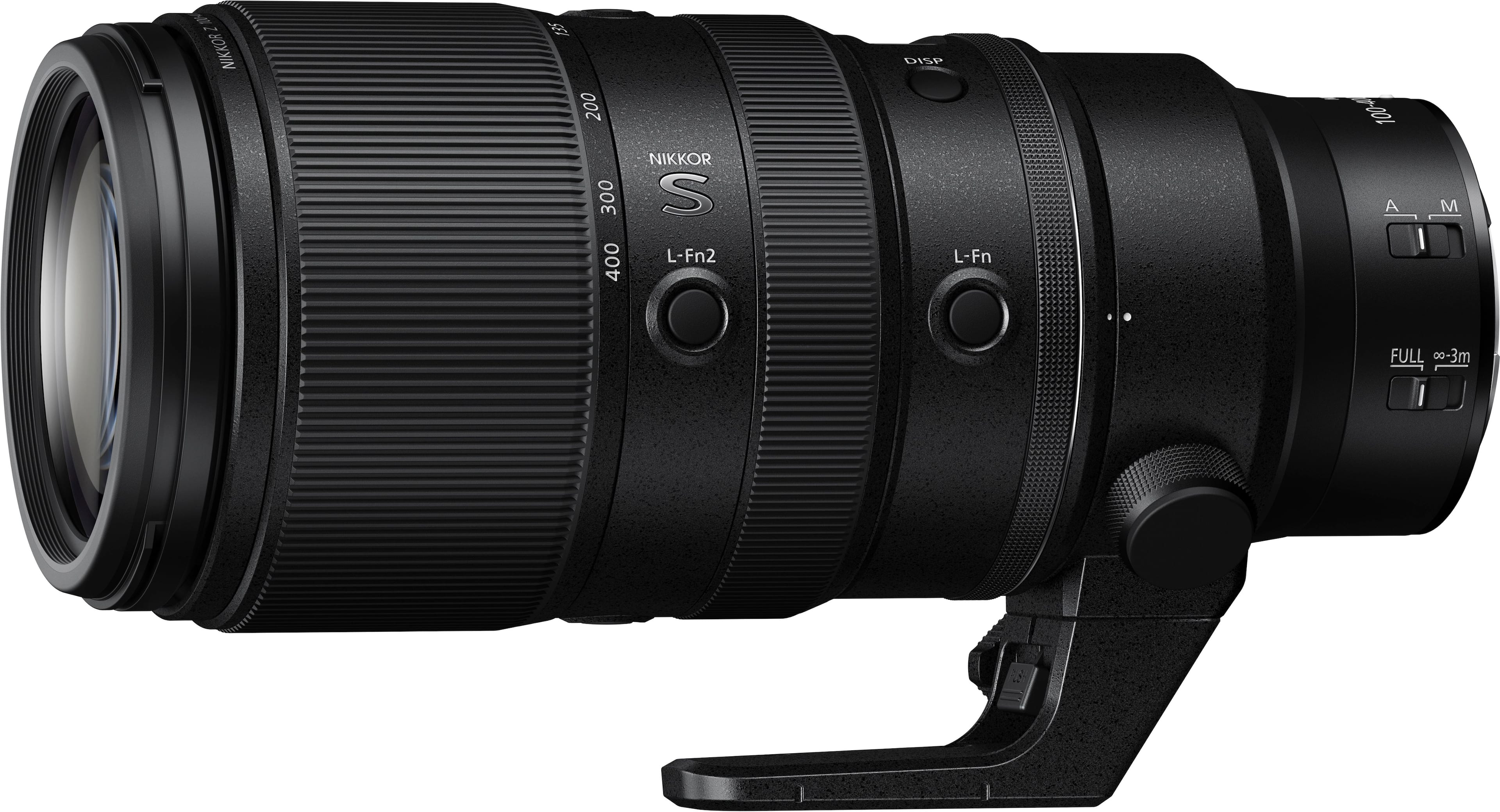 Back. Nikon - NIKKOR Z 100-400mm f/4.5-5.6 VR S Super-Telephoto Lens for Z Series Mirrorless Cameras - Black.
