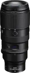 Nikon - NIKKOR Z 100-400mm f/4.5-5.6 VR S Super-Telephoto Lens for Z Series Mirrorless Cameras - Black - Front_Zoom