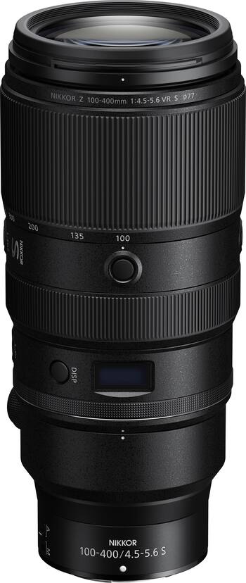 Nikon NIKKOR Z 100 400mm f/4.5 5.6 VR S Super Telephoto Lens for Z Nikon NIKKOR Z 100 400mm f/4.5 5.6 VR S Super Telephoto Lens for Z