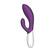 Alt View 14. Lelo - INA WAVE 2 - Dual Vibrating Rabbit Massager - Plum.