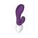 Alt View 15. Lelo - INA WAVE 2 - Dual Vibrating Rabbit Massager - Plum.