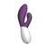Alt View 16. Lelo - INA WAVE 2 - Dual Vibrating Rabbit Massager - Plum.