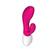 Alt View 15. Lelo - INA WAVE 2 - Dual Vibrating Rabbit Massager - Cerise.