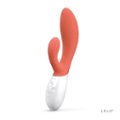 Alt View Zoom 11. Lelo - INA 3 - Dual Vibrating Rabbit Massager - Coral Red.