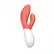 Alt View 17. Lelo - INA 3 - Dual Vibrating Rabbit Massager - Coral Red.
