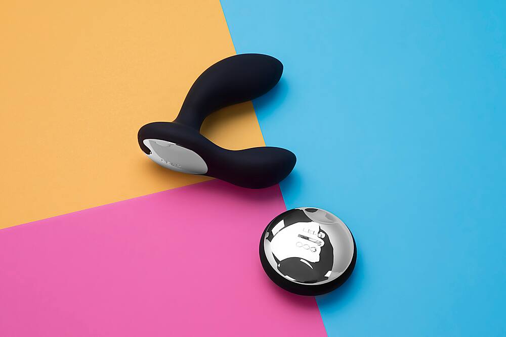 Alt View 19. Lelo - HUGO - Massager - Ocean Blue.