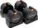 Front. NordicTrack - 50 Lb. Select-a-Weight Dumbbell Set - Black.