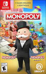 Monopoly for Nintendo Switch + Monopoly Madness - Nintendo Switch, Nintendo Switch Lite - Front_Zoom