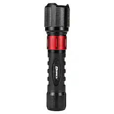 Front. Dorcy - 1,000-Lumen USB-Rechargeable Instant Spot Flood Flashlight - Black.