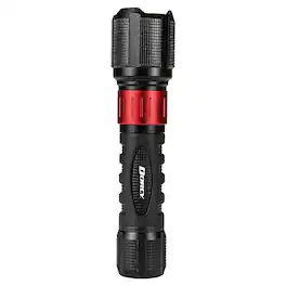 Dorcy - 1,000-Lumen USB-Rechargeable Instant Spot Flood Flashlight - Black