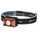 Angle. Dorcy - 650-Lumens LED USB Rechargeable Motion-Activated Headlamp - Red.