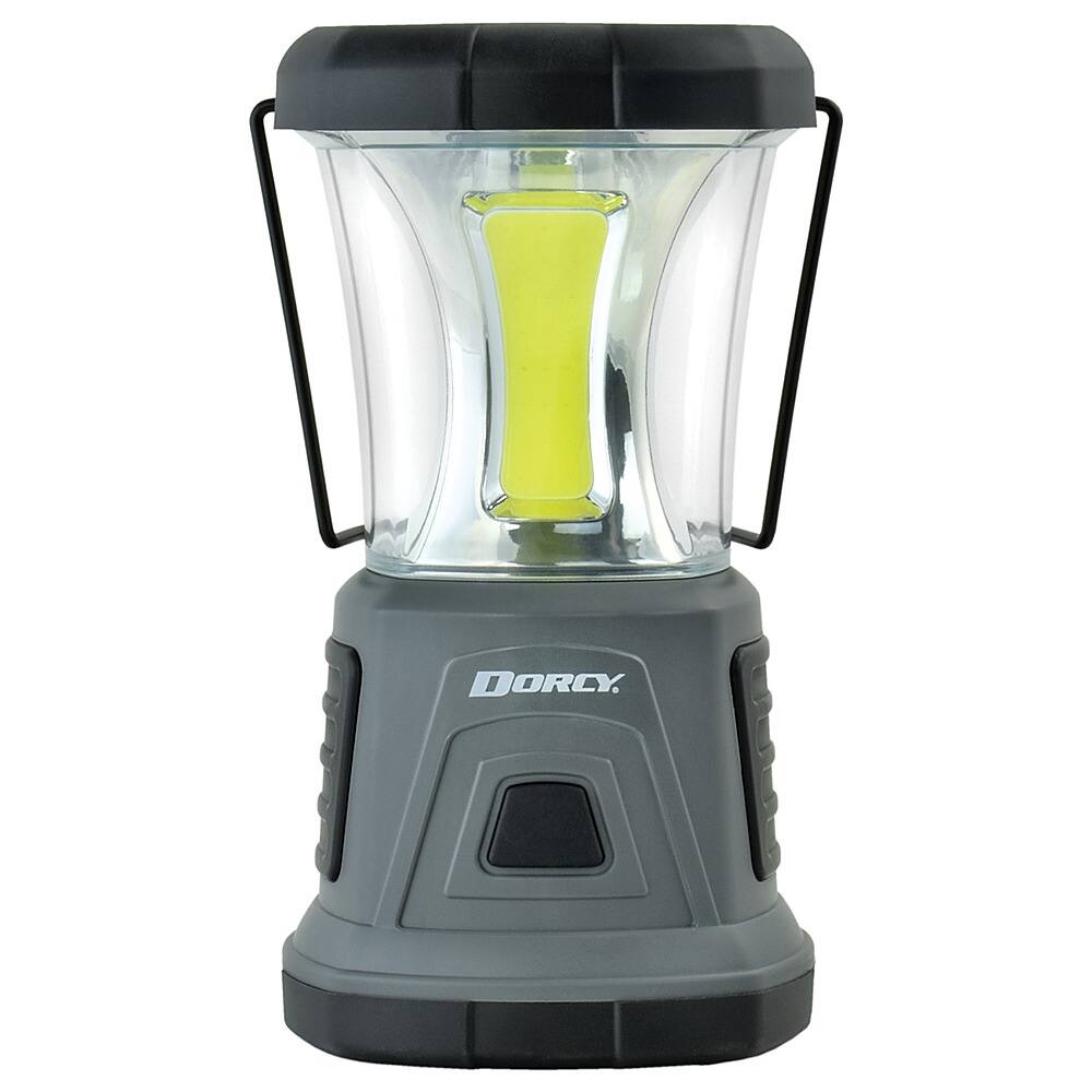 Left. Dorcy - 2,000-Lumen Adventure Max Lantern - Gray.