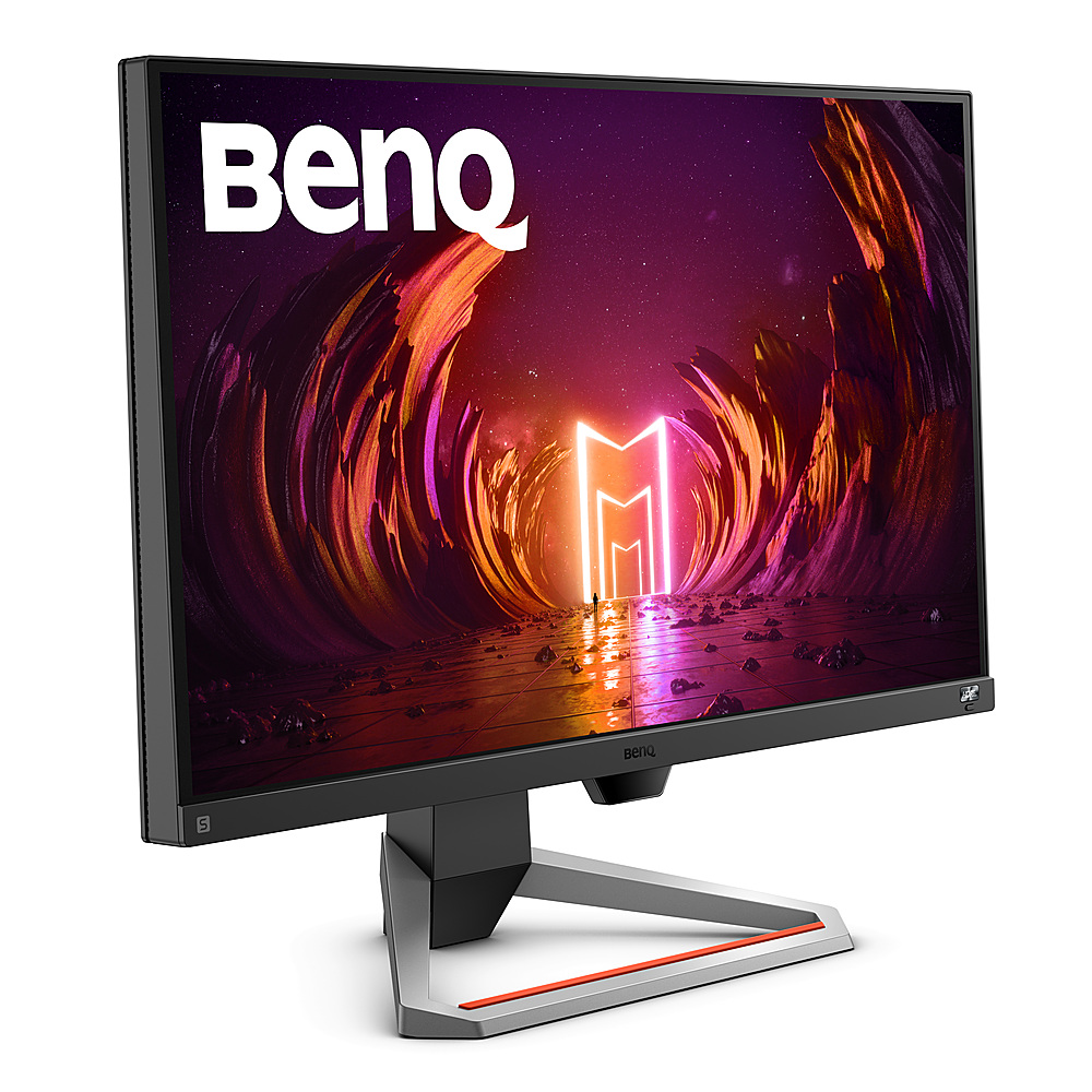 Back View: BenQ - PD2500Q 25" QHD 1440p IPS Monitor | 100% sRGB |AQCOLOR Technology for Accurate Reproduction| Factory-calibrated - Gray