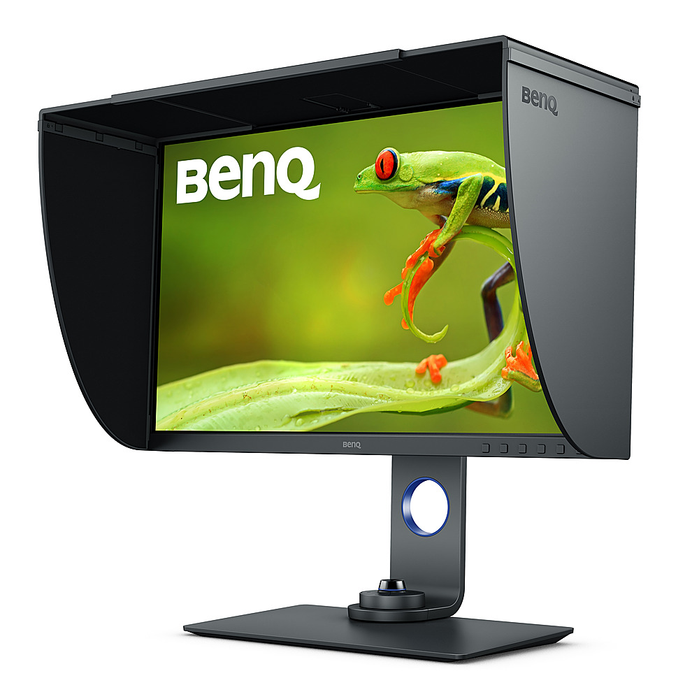 Back View: Single Arm Desk Mount for Monitor