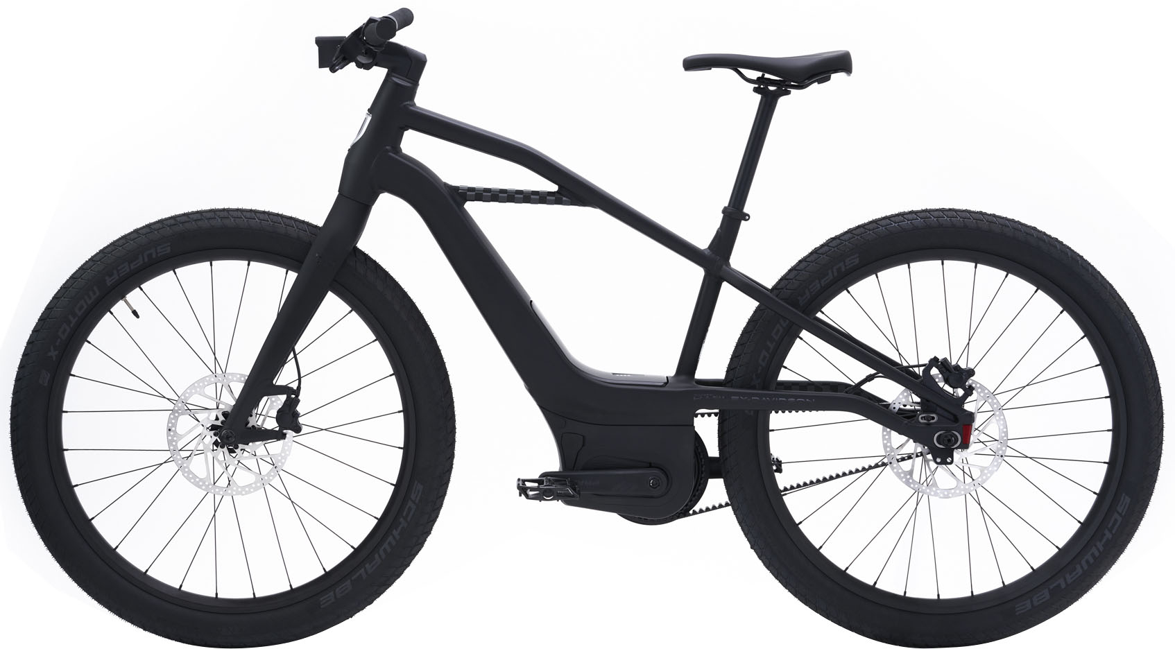 Angle View: Serial 1 - MOSH/CTY eBike, w/up to 105mi Max Operating Range & 20mph Max Speed - Black