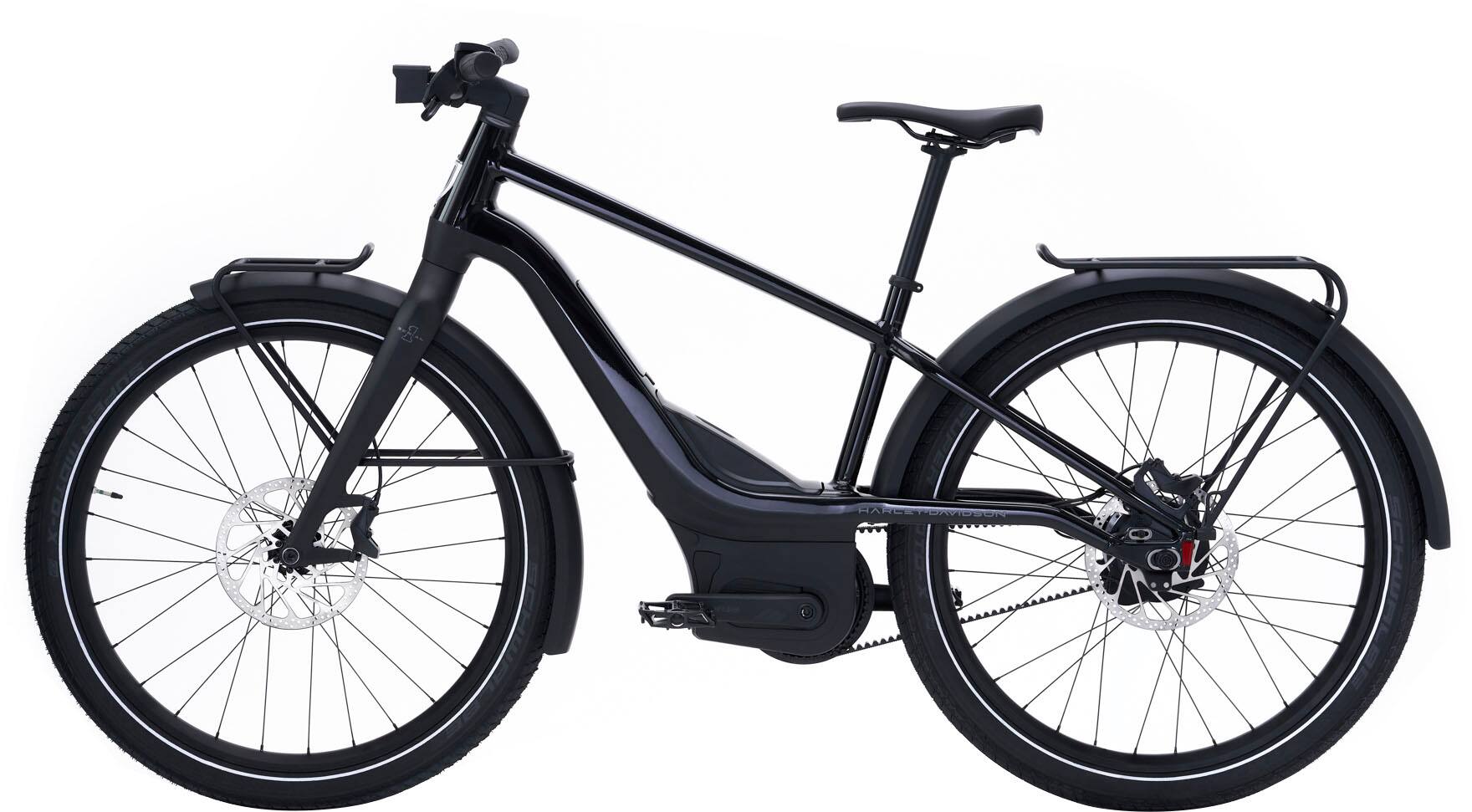 Angle View: Serial 1 - RUSH/CTY eBike, w/ up to 115mi Max Operating Range & 20mph Max Speed - Black