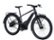 Left Zoom. Serial 1 - RUSH/CTY SPEED eBike, Charcoal w/ up to 115mi Max Operating Range & 28mph Max Speed - Black.