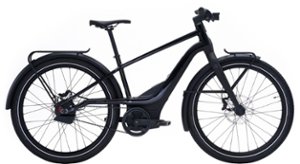 Serial 1 - RUSH/CTY eBike, w/ up to 115mi Max Operating Range & 20mph Max Speed - Black - Front_Zoom