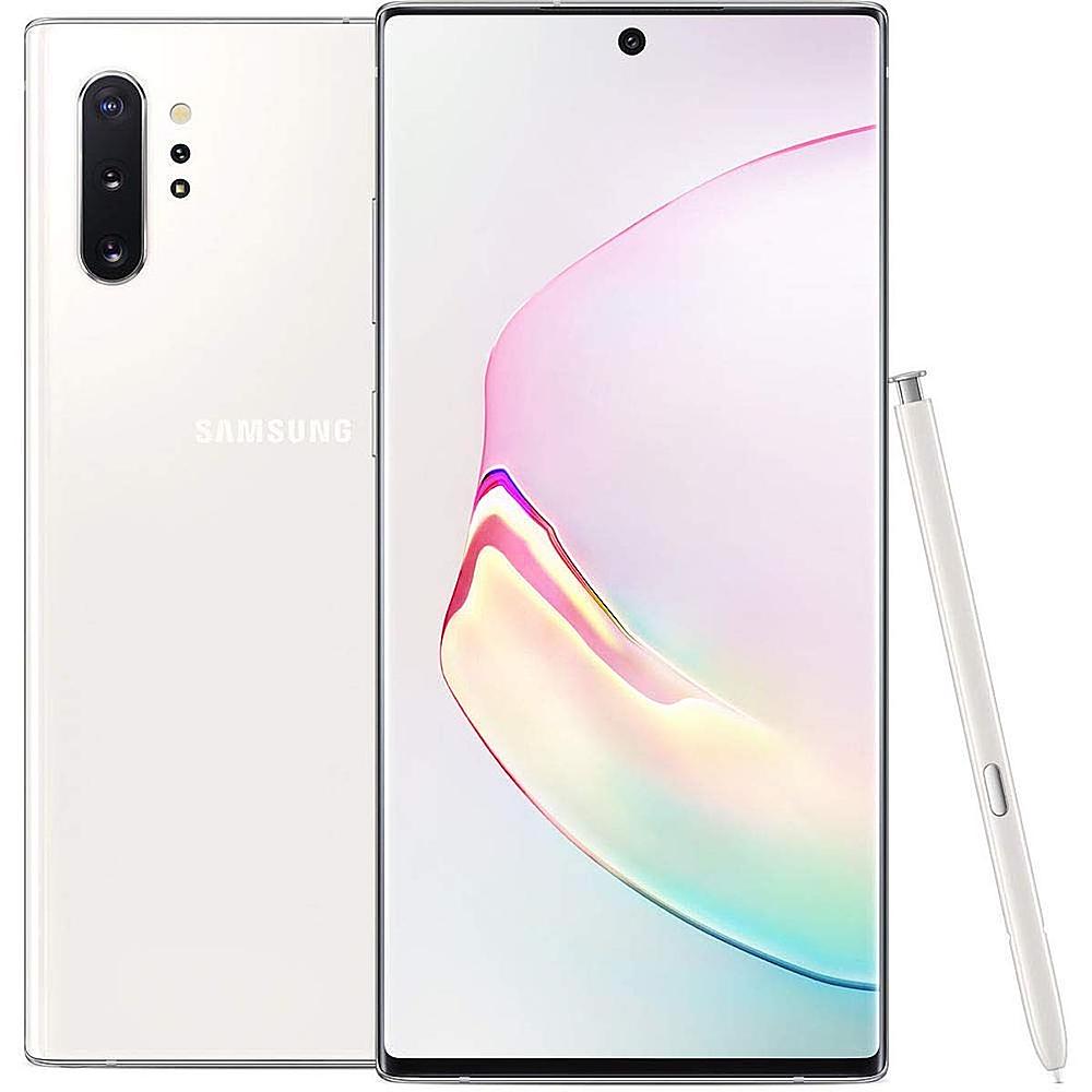 Samsung Galaxy Note 10 Factory Unlocked Cell Phone with 256GB (US  Warranty), Aura Glow (Silver) Note10