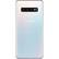 Left. Samsung - Pre-Owned Galaxy S10 128GB (Unlocked) - Prism White.