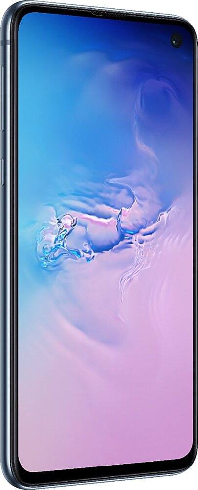 Alt View 1. Samsung - Pre-Owned Galaxy S10E 128GB (Unlocked) - Prism Blue.