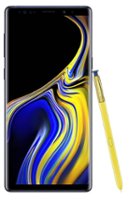 Samsung - Galaxy Note9 128GB Unlocked GSM + CDMA LTE - Pre-Owned - Ocean Blue - Front_Zoom
