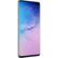 Angle. Samsung - Pre-Owned Galaxy S10 128GB (Unlocked) - Prism Blue.