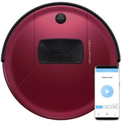 bObsweep - PetHair Vision PLUS Wi-Fi Connected Robot Vacuum & Mop - Beet - Front_Zoom