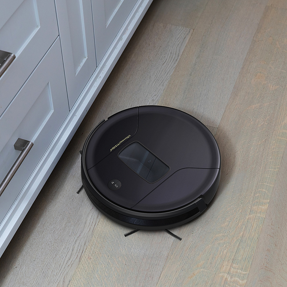 Zoom in on Alt View Zoom 12. bObsweep - PetHair Vision PLUS Wi-Fi Connected Robot Vacuum & Mop - Blackberry.