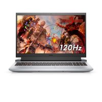Dell - G15RE 5000 15.6" Gaming Laptop - AMD Ryzen 7 - 16GB Memory - NVIDIA GeForce RTX 3050 Ti - 1TB Solid State Drive - Grey - Front_Zoom