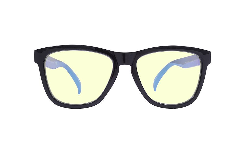 Front. Kreedom - PAISLEY; 45% Blue Light Filtration, Anti-Fog Coating, Anti-Reflective Mirror, Comfort-LITE Frame, Lifetime Warranty - Gloss Black.