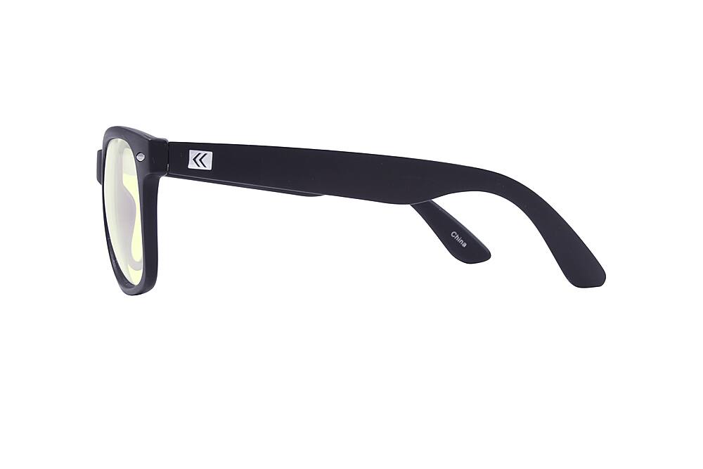 Left. Kreedom - NOSTALGIC; 45% Blue Light Filtration, Anti-Fog Coating, Anti-Reflective Mirror, Comfort-LITE Frame, Lifetime Warranty - Matte Black.