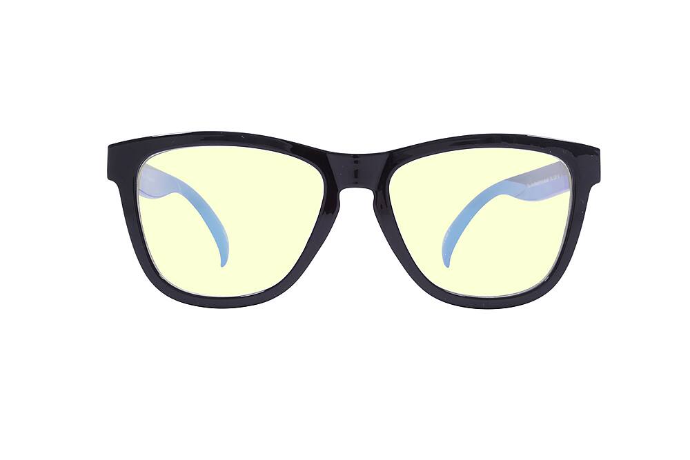 Crusheyes - PAISLEY; 45% Blue Light Filtration, Anti-Fog Coating, Anti-Reflective Mirror, Comfort-LITE Frame, Lifetime Warranty - Gloss Black