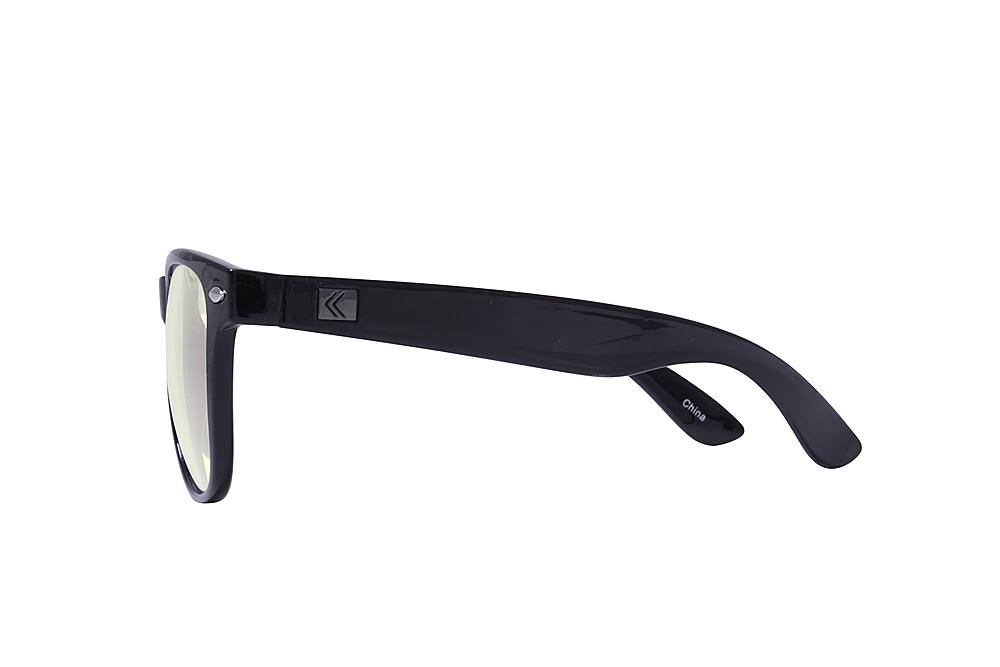 Left. Kreedom - REVERB; 45% Blue Light Filtration, Anti-Fog Coating, Anti-Reflective Mirror, Comfort-LITE Frame, Lifetime Warranty - Gloss Black.
