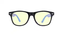 Kreedom - NOSTALGIC; 45% Blue Light Filtration, Anti-Fog Coating, Anti-Reflective Mirror, Comfort-LITE Frame, Lifetime Warranty - Gloss Black