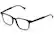 Left. Felix Gray - Nash Blue Light Glasses (with case & cloth) - Black.