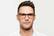 Alt View 15. Felix Gray - Nash Blue Light Glasses (with case & cloth) - Whiskey Tortoise.