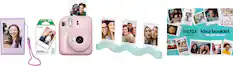 FUJIFILM mini - FUJIFILM 10 instax mini SHEETS FEUILLES INSTANT FLMPLM INSTAVIANS PELICULA INSTANTANEA HOJAS
instax mini 12 INSTRALES FOCUS
Smuktelirato" = ml ATE mages
squichell & Ginute Recipe Tournals instax idea booklet FUJIFILM don't just take, give." Teachers & Students