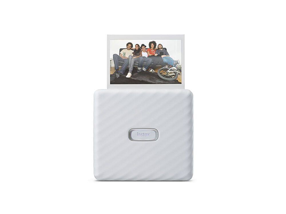 Alt View 13. Fujifilm - Instax Link Wide Wireless Photo Printer - Ash White.