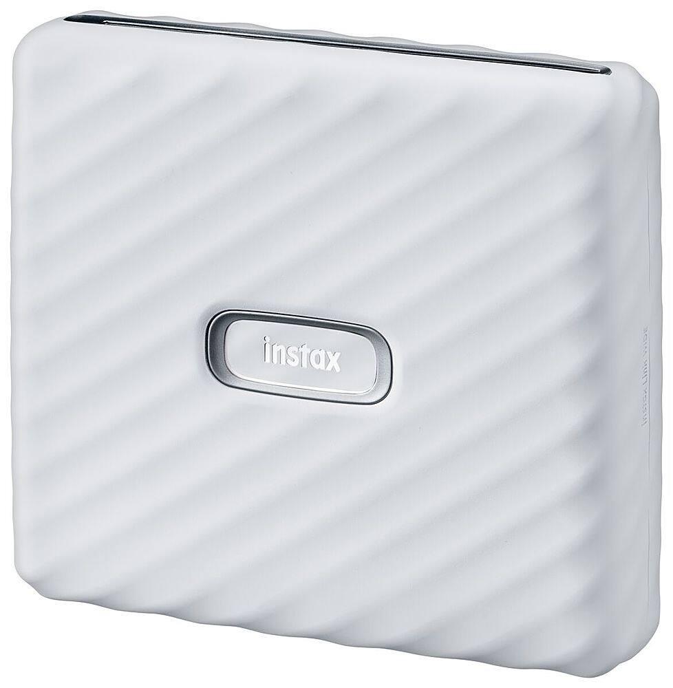 Angle. Fujifilm - Instax Link Wide Wireless Photo Printer - Ash White.