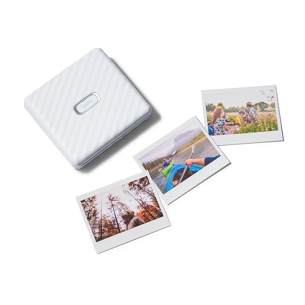 Fujifilm Instax Link Wide Wireless Photo Printer Ash White