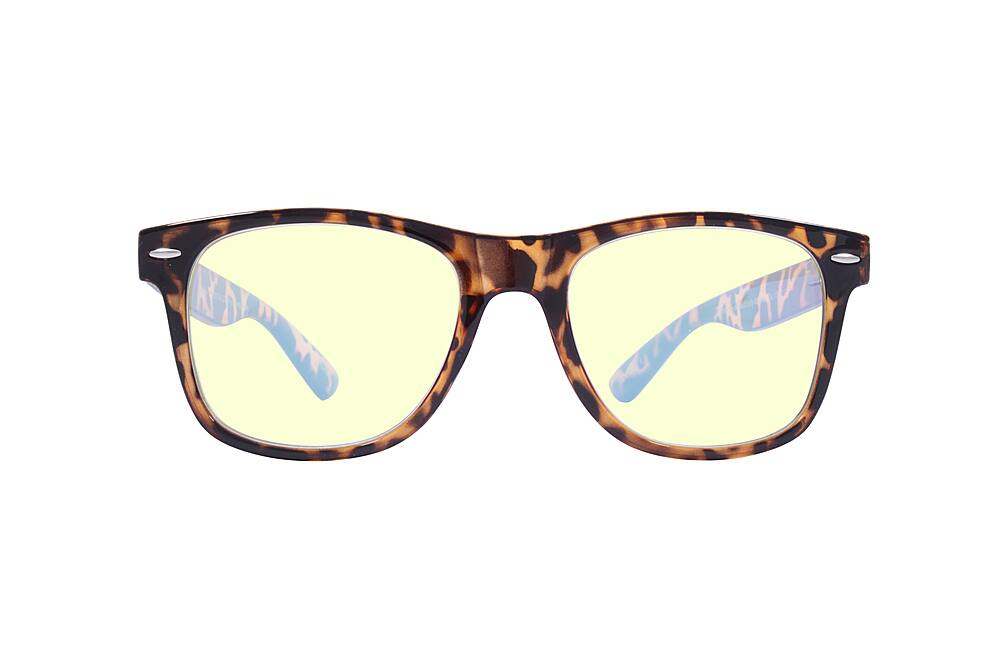 Crusheyes - NOSTALGIC; 45% Blue Light Filtration, Anti-Fog Coating, Anti-Reflective Mirror, Comfort-LITE Frame, Lifetime Warranty - Gloss Brown Demi