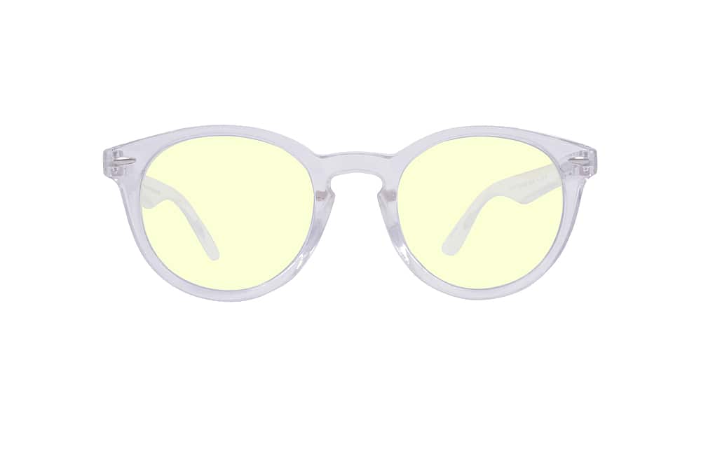 Crusheyes - MCKEVIN; 45% Blue Light Filtration, Anti-Fog Coating, Anti-Reflective Mirror, Comfort-LITE Frame, Lifetime Warranty  - Gloss Crystal Clear price history on PriceWatchPro