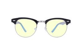 Crusheyes - WAYFARTHER; 45% Blue Light Filtration, Anti-Fog Coating, Anti-Reflective Mirror, Comfort-LITE Frame, Lifetime Warranty - Gloss Black