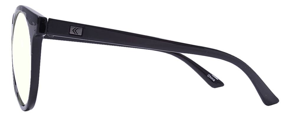 Left. Kreedom - MCKEVIN; 45% Blue Light Filtration, Anti-Fog Coating, Anti-Reflective Mirror, Comfort-LITE Frame, Lifetime Warranty - Gloss Black.