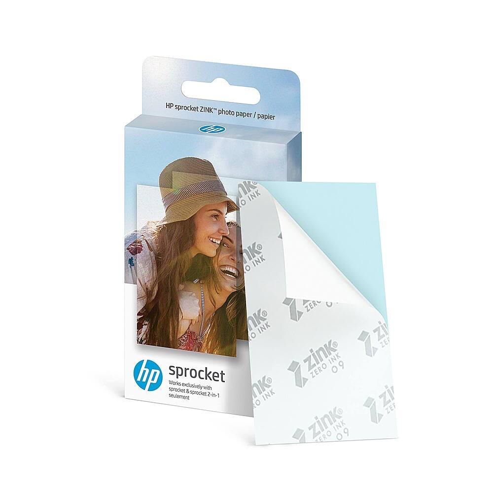 Alt View 12. HP - Sprocket Portable Photo Printer Gift Bundle with 2"x3" Zink Photo Paper,  Deluxe Case, Album & More! - Pink.
