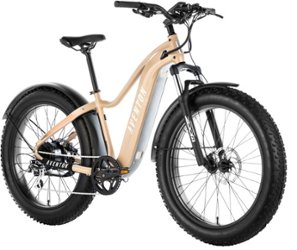 Aventon - Aventure Step-Over Ebike w/ 45 mile Max Operating Range and 28 MPH Max Speed - Medium - SoCal Sand - Front_Zoom