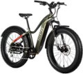 Front Zoom. Aventon - Aventure Step-Over Ebike w/ 45 mile Max Operating Range and 28 MPH Max Speed - Large - Camouflage Green.
