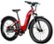 Front Zoom. Aventon - Aventure Step-Through Ebike w/ 45 mile Max Operating Range and 28 MPH Max Speed - Electric Red.