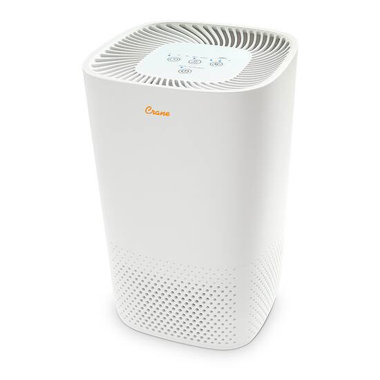 CRANE 250 Sq. Ft. UV Light Air Purifier WHITE EE 5067 Best Buy
